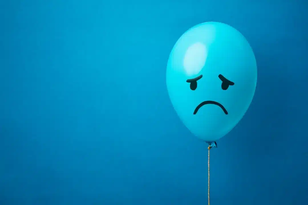 Stock,Photo,Of,A,Blue,Balloon,On,A,Blue,Background